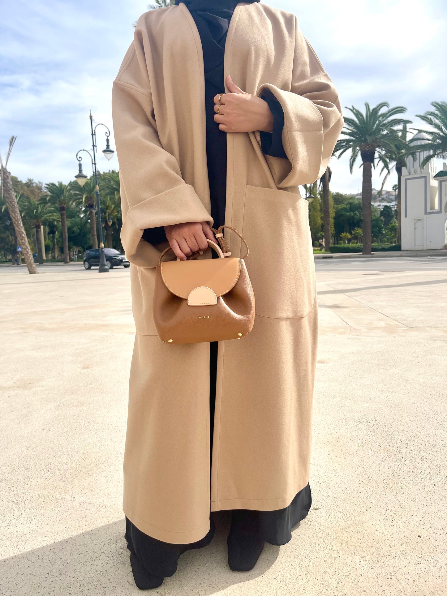 ABAYA COAT SABLÉ