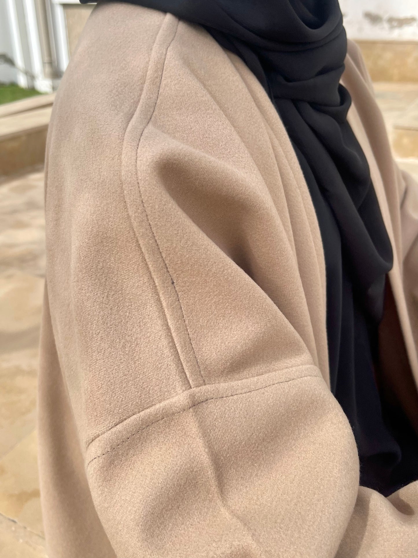 ABAYA COAT SABLÉ