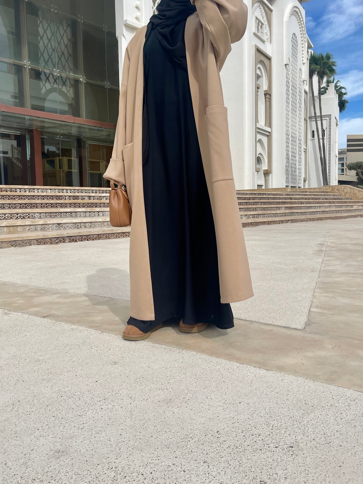 ABAYA COAT SABLÉ